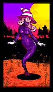 Rating: Safe Score: 0 Tags: 2007 blush breasts clothing color_contrast e621 female ghost gloves hair hair_over_eyes handwear hat headgear headwear humanoid legless lips mario_bros moon nintendo not_furry paper_mario pink_hair purple_body shadow_siren solo spirit vivian_(mario) white_clothing white_gloves white_handwear witch_hat xenonia User: bunchy7s