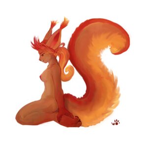 Rating: Questionable Score: 0 Tags: anthro big_ears biped breasts e621 ear_tuft feet female fluffy fluffy_tail footprint fur hair holding_feet long_hair low_res mammal muscaliet mythology nipples nude orange_body orange_fur orange_hair pawprint ponytail raised_tail rodent sciurid side_view simple_background solo tail thumbclawz tree_squirrel tuft tusks white_background User: bunchy7s