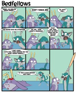 Rating: Questionable Score: 0 Tags: abuse ambiguous_gender angry anthro antlers bedfellows blood bodily_fluids canid canine canis comic deer dialogue domestic_cat domestic_dog duo e621 english_text fatigue_(bedfellows) felid feline felis fur grey_body grey_fur hi_res horn hybrid jackalope lagomorph mammal purple_body purple_fur sheen_(bedfellows) shenanigans tail text violence User: bunchy7s Rating: Questionable Score: 0 Tags: abuse ambiguous_gender angry anthro antlers bedfellows blood bodily_fluids canid canine canis comic deer dialogue domestic_cat domestic_dog duo e621 english_text fatigue_(bedfellows) felid feline felis fur grey_body grey_fur hi_res horn hybrid jackalope lagomorph mammal purple_body purple_fur sheen_(bedfellows) shenanigans tail text violence User: bunchy7s
