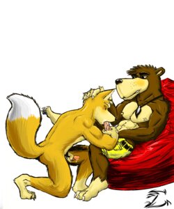 Rating: Explicit Score: 0 Tags: anthro anthro_on_anthro banjo-kazooie banjo_(banjo-kazooie) bear brown_body brown_fur butt canid canine crossover duo e621 erection fellatio fellatio_while_masturbating fox fox_mccloud fur genitals hi_res male male/male male_penetrated male_penetrating male_penetrating_male mammal nintendo oral oral_penetration penetration penile penis rareware sex star_fox tail unknown_artist User: bunchy7s