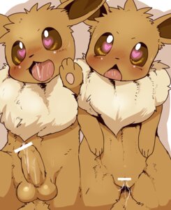 Rating: Explicit Score: 0 Tags: 4_fingers :d balls black_nose blush bodily_fluids both_sexes_in_same_situation brown_body brown_eyes brown_fur canid canine censor_bar censored dagasi digital_media_(artwork) drooling duo e621 eevee erection female female_feral feral fingers foreskin fur generation_1_pokemon genital_fluids genitals heart_eyes heart_symbol humanoid_genitalia humanoid_genitalia_on_feral humanoid_penis humanoid_penis_on_feral humanoid_vulva ineffective_censorship male male_feral mammal neck_tuft nintendo no_sclera open_mouth partially_retracted_foreskin penis pokemon pokemon_(species) precum pupils saliva simple_background smile take_your_pick tongue tuft unusual_pupils vaginal_fluids vulva white_background white_body white_fur User: bunchy7s