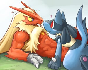 Rating: Safe Score: 0 Tags: 5:4 anthro anthrofied avian bird black_body black_fur blaziken blue_body blue_fur canid canine duo e621 fur generation_3_pokemon generation_4_pokemon kageinu lucario male mammal nintendo pokemon pokemon_(species) pokemorph purple_eyes red_eyes tail yellow_body yellow_fur User: bunchy7s