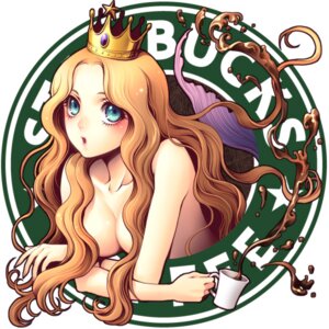 Rating: Questionable Score: 0 Tags: 1girls big_breasts blonde_hair breasts censor_hair censored cleavage coffee convenient_censoring crossed_arms crown cup female hair_over_breasts kayu long_hair mascot merfolk mermaid monster_girl nudity product_placement rule34 starbucks starbucks_siren topless User: bunchy7s