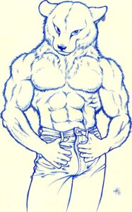 Rating: Safe Score: 0 Tags: abs anthro bottomwear bulge clothed clothing denim denim_bottomwear denim_clothing e621 iisaw jeans looking_at_viewer male monochrome muscular muscular_anthro muscular_male pants piercing pose simple_background smile solo white_background User: bunchy7s