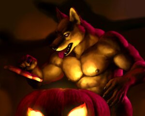 Rating: Safe Score: 0 Tags: 5:4 abs anthro athletic biceps black_nose canid canine canis claws convenient_censorship e621 fangs food fruit fur halloween holidays lag2011 male mammal muscular muscular_anthro muscular_male nipples nude open_mouth pecs plant pose pumpkin solo teeth tongue tongue_out wolf User: bunchy7s
