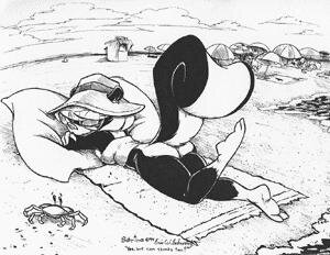 Rating: Questionable Score: 0 Tags: anthro beach butt crossed_arms duo e621 eric_schwartz eyes_closed female feral leg_markings low_res lying mammal markings mephitid monochrome on_front on_towel outside raised_tail sabrina_(sabrina_online) sabrina_online seaside skunk socks_(marking) solo_focus striped_skunk sunbathing tail towel User: bunchy7s Rating: Questionable Score: 0 Tags: anthro beach butt crossed_arms duo e621 eric_schwartz eyes_closed female feral leg_markings low_res lying mammal markings mephitid monochrome on_front on_towel outside raised_tail sabrina_(sabrina_online) sabrina_online seaside skunk socks_(marking) solo_focus striped_skunk sunbathing tail towel User: bunchy7s