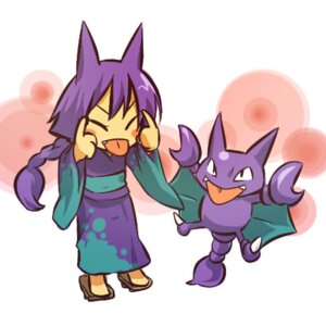 Rating: Safe Score: 0 Tags: 1:1 alternate_species asian_clothing clothing cosplay dress duo e621 east_asian_clothing eyes_closed female feral footwear generation_2_pokemon geta gligar green_clothing green_dress hair hitec human humanized japanese_clothing long_hair mammal nintendo pokemon pokemon_(species) purple_clothing purple_dress purple_hair simple_background tongue white_background User: bunchy7s