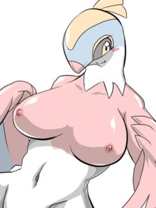 Rating: Questionable Score: 0 Tags: 3:4 anthro anthrofied avian beak bird blush breasts e621 feathered_wings feathers female generation_6_pokemon glistening grey_eyes happy hawlucha looking_at_viewer navel nintendo nipples non-mammal_breasts non-mammal_nipples nude pokemon pokemon_(species) pokemorph shadow simple_background smile solo sya white_background wings User: bunchy7s