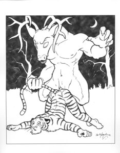 Rating: Explicit Score: 0 Tags: 00s 2002 2boys anal anal_sex anthro antlers ass ass_up associated_student_bodies bara black_and_white cervine chris_mckinley dated david_mear deer demon eyes_open feline from_behind fur furry furry_only gay holding_tail hooves horns male male_only monochrome moon muscular muscular_male night nude open_mouth penetration rule34 secret_fantasies size_difference tail tiger vincent_donneman yaoi User: bunchy7s