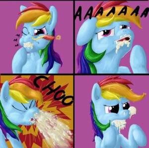 Rating: Explicit Score: 0 Tags: 2013 blue_body blue_fur bodily_fluids bubble comic cum cum_in_mouth cum_inside e621 equid equine female feral friendship_is_magic fur genital_fluids hair hasbro horse mammal multicolored_hair my_little_pony pony purple_eyes rainbow_dash_(mlp) rainbow_hair sneeze solo xanthor User: bunchy7s