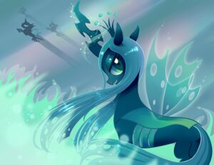Rating: Safe Score: 0 Tags: 2012 abstract_background ambiguous_gender arthropod changeling_(mlp) cool_colors e621 equid equine fangs female feral fire friendship_is_magic fur green_body green_eyes green_fur green_hair group hair hasbro horn horse insect_wings looking_at_viewer looking_back mammal misteelala my_little_pony queen_chrysalis_(mlp) silhouette simple_background tail teal_theme teeth wings User: bunchy7s