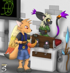 Rating: Questionable Score: 0 Tags: 3_toes anthro bandai_namco barefoot bdsm blackgatomon bondage bound canid canine chain clothed clothing cuff_(restraint) digimon digimon_(species) dominant dominant_male dungeon duo e621 feet felid female fox fully_clothed hands_behind_back hindpaw lock male mammal paws plantigrade prisoner restrained restraints rope seraphon shackles soles stocks submissive submissive_female tail tickling toe_restraints toes User: bunchy7s