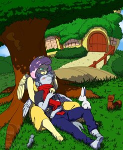 Rating: Safe Score: 0 Tags: anthro anthrofied avian bird blue_eyes blush cuddling duo e621 equid equine ethanqix fan_character feathered_wings feathers female fluttershy_(mlp) friendship_is_magic frosty_flake_(moonlight-trance) frosty_wisp_(moonlight-trance) grass hair hasbro lagomorph leporid mammal my_little_pony mythological_creature mythological_equine mythology pegasus pink_hair plant rabbit rodent scarf sciurid smile tree tree_squirrel wings yellow_body yellow_feathers User: bunchy7s