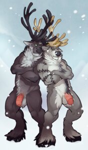 Rating: Explicit Score: 0 Tags: 2014 anthro antlers balls barefoot circumcised crossed_arms daniel_(shadowweasel) deer duo e621 feet flaccid foreskin genitals green_eyes half-erect hi_res hooves horn humanoid_genitalia humanoid_penis jack_(thundergrey) male mammal new_world_deer no_swift nude open_mouth outside partially_retracted_foreskin penis reindeer sky snow snowing tattoo unguligrade User: bunchy7s