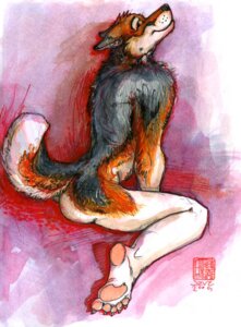 Rating: Questionable Score: 0 Tags: anthro canid canine canis e621 fox hybrid java male mammal mudshark nude solo tail wolf User: bunchy7s