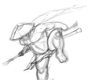 Rating: Questionable Score: 0 Tags: bear blizzard_entertainment cathricorn e621 male mammal monochrome overweight overweight_male pandaren solo warcraft User: bunchy7s