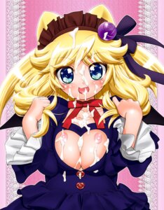 Rating: Explicit Score: 0 Tags: blonde_hair blue_eyes blush breasts bukkake cleavage cream cum cum_on_hair female hatori_kanon kousaka_jun lace large_breasts long_hair nipples rule34 sexually_suggestive User: bunchy7s