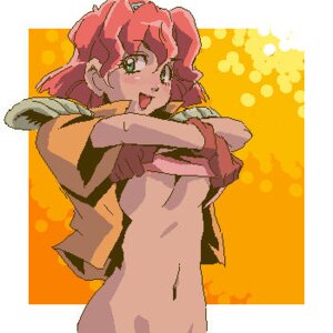 Rating: Questionable Score: 0 Tags: bottomless breasts f-zero female green_eyes happy lucy_liberty no_panties oekaki pink_hair ribati_ruushii rule34 shirt_lift standing underboob undressing User: bunchy7s