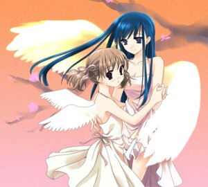 Rating: Explicit Score: 0 Tags: blue_eyes blue_hair brown_hair chimaro dress female fukuzawa_yumi long_hair maria-sama_ga_miteru ogasawara_sachiko purple_eyes ribbon rule34 short_hair sleeveless sleeveless_dress smile tied_hair twintails wings User: bunchy7s