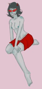 Rating: Explicit Score: 0 Tags: 1futa black_hair black_lips boxers breasts bulge futanari glasses grey_skin homestuck horns intersex mrdoorman ms_paint_adventures nipples penis pink_background rule34 sharp_teeth short_hair smile solo source_request teal_nipples terezi_pyrope troll User: bunchy7s
