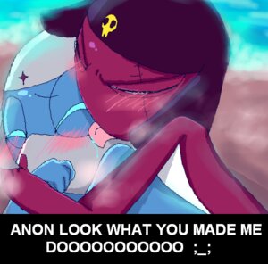 Rating: Questionable Score: 0 Tags: amphibian anthro beach blue_body blue_eyes blush bodily_fluids bone dororo_(sgt._frog) duo e621 english_text eyes_closed giroro hug keronian licking low_res male male/male nellonello outside red_body seaside sgt._frog skull tears text tongue tongue_out User: bunchy7s