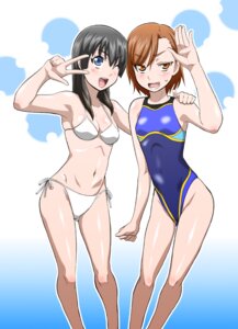 Rating: Questionable Score: 0 Tags: 10s 2010 2girls armpits bikini clothing duo feet_out_of_frame female female_only front_view hokuto_(tokuho) human misaka_mikoto multiple_females navel pale_skin pose rule34 saten_ruiko standing sweatdrop swimsuit swimwear teenage_female teenager to_aru_kagaku_no_railgun to_aru_majutsu_no_index v young User: bunchy7s