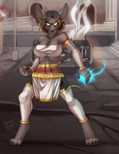 Rating: Safe Score: 0 Tags: 2013 angrboda anthro anubian_jackal big_breasts black_body black_fur breasts canid canine canis car clothing digitigrade e621 female fur gold_(metal) green_eyes hi_res jackal legwear magic magic_user mammal rismic shani_(rismic) smoke solo thigh_highs vehicle User: bunchy7s