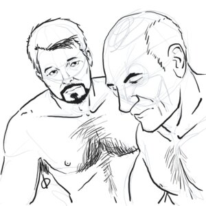 Rating: Explicit Score: 0 Tags: anthony_maurasse jean-luc_picard male male_only rule34 star_trek star_trek_the_next_generation william_riker yaoi User: bunchy7s