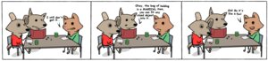 Rating: Safe Score: 0 Tags: 2010 annoyed anthro bag_of_holding beverage biped black_eyes black_nose brown_body brown_fur can canid canine canis chair comic container d6 dialogue dice domestic_cat domestic_dog dot_eyes dungeons_and_dragons e621 english_text felid feline felis fur furniture group hasbro humor jinxed jjiinx_(character) joke kipfox long_image looking_at_another looking_down male mammal paper pink_nose role-playing_game simple_background simple_eyes sitting stick_figure syynx table text the_truth what white_background wide_image wizards_of_the_coast wolf User: bunchy7s