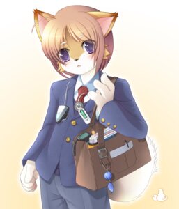 Rating: Safe Score: 0 Tags: :3 accessory anthro bag bottomwear brown_hair clothed clothing domestic_cat e621 electronics felid feline felis fully_clothed hair keychain male mammal necktie pants portable_music_player purple_eyes shirt shoulder_bag solo tail topwear やどかみ User: bunchy7s