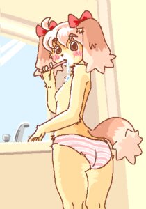 Rating: Questionable Score: 0 Tags: aliasing anthro blush bottomwear brown_eyes brush brushing brushing_teeth butt canid canine canis clothed clothing digital_media_(artwork) domestic_dog e621 female fur inside itou_sora kemono kin-shun looking_back low_res mammal mirror panties pattern_bottomwear pattern_clothing pattern_panties pattern_underwear pink_clothing pink_panties pink_underwear rear_view solo striped_bottomwear striped_clothing striped_panties striped_underwear stripes tail toothbrush topless underwear User: bunchy7s Rating: Questionable Score: 0 Tags: aliasing anthro blush bottomwear brown_eyes brush brushing brushing_teeth butt canid canine canis clothed clothing digital_media_(artwork) domestic_dog e621 female fur inside itou_sora kemono kin-shun looking_back low_res mammal mirror panties pattern_bottomwear pattern_clothing pattern_panties pattern_underwear pink_clothing pink_panties pink_underwear rear_view solo striped_bottomwear striped_clothing striped_panties striped_underwear stripes tail toothbrush topless underwear User: bunchy7s