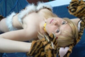 Rating: Safe Score: 0 Tags: blonde_hair blue_eyes breasts claws clothed clothing collar cosplay e621 fake_ears fake_tiger_ears female francesca_danni grandfathered_content hair human looking_at_viewer mammal real skimpy solo spikes stripes unknown_artist User: bunchy7s Rating: Safe Score: 0 Tags: blonde_hair blue_eyes breasts claws clothed clothing collar cosplay e621 fake_ears fake_tiger_ears female francesca_danni grandfathered_content hair human looking_at_viewer mammal real skimpy solo spikes stripes unknown_artist User: bunchy7s