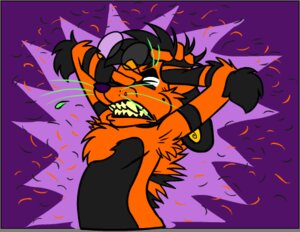 Rating: Safe Score: 0 Tags: anthro armpit_hair black_body black_fur body_hair canid canine chest_tuft clenched_teeth digital_media_(artwork) e621 eyes_closed featureless_chest frustrated fur half-length_portrait halloween holidays kaku_q._spookaboo kakumatsurou low_res male mammal multicolored_body multicolored_fur nude orange_body orange_fur portrait purple_background purple_nose shed simple_background solo spookaboo_(species) teeth tuft two_tone_body two_tone_fur whiskers User: bunchy7s