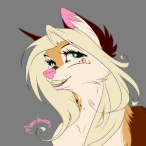 Rating: Safe Score: 0 Tags: alpha_channel anthro canid canine canis domestic_dog e621 female fox german_shepherd gradie grin herding_dog heterochromia hybrid low_res mammal meershroom pastoral_dog smile solo User: bunchy7s