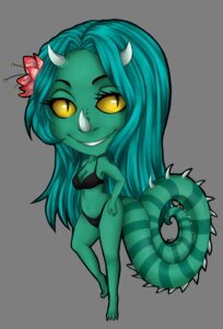 Rating: Safe Score: 0 Tags: alpha_channel amber_eyes anthro ashleyzombie bikini breasts chameleon clothed clothing crisalia curled_tail e621 female flower hair horn jackson's_chameleon lizard long_hair looking_at_viewer non-mammal_breasts plant pupils reptile scalie simple_background skimpy slit_pupils smile solo spikes swimwear tail transparent_background two-piece_swimsuit User: bunchy7s