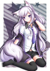Rating: Safe Score: 0 Tags: absolute_territory accessory alternative_fashion animal_humanoid bottomwear bracelet canid canid_humanoid canine canine_humanoid choker clothed clothing crossed_clips e621 ear_piercing female grey_hair hair hair_accessory hairclip hand_in_hair hi_res humanoid jewelry legwear long_hair looking_at_viewer mammal mammal_humanoid necklace necktie off_shoulder piercing purple_eyes purple_hair shitou shorts sitting solo star stripes tail thigh_highs touching_hair wariza wolf_humanoid y2k_(graphic_design) User: bunchy7s