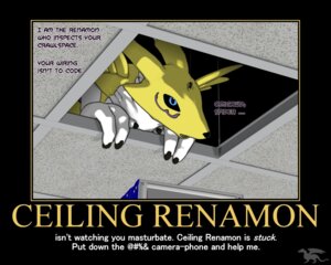 Rating: Safe Score: 0 Tags: 3d_(artwork) 5:4 ambiguous_gender anthro arachnid arthropod bandai_namco black_sclera canid canine ceiling ceiling_renamon crawlspace digimon digimon_(species) digital_media_(artwork) e621 english_text fur grandfathered_content hi_res inspection ladder little_dragon mammal motivational_poster parody renamon renamon_who solo spider stuck suspended_ceiling text white_body white_fur yellow_body yellow_fur User: bunchy7s