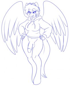 Rating: Explicit Score: 0 Tags: 2014 anthro balls biped bottomless breasts clothed clothing e621 equid equine feathered_wings feathers genitals gynomorph hair half-erect hasbro hi_res hoodie hooves humanoid_genitalia humanoid_penis intersex looking_at_viewer mammal monochrome my_little_pony mythological_creature mythological_equine mythology pegasus penis short_hair simple_background skidd solo standing topwear white_background wings User: bunchy7s
