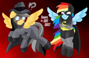 Rating: Questionable Score: 0 Tags: batman batman_(series) blackbewhite2k7 blue_body blue_feathers blue_fur cloak clothing crossover daring_do_(mlp) dc_comics duo e621 equid equine feathered_wings feathers female friendship_is_magic fur gray_ghost hair hasbro hi_res mammal mask multicolored_hair my_little_pony mythological_creature mythological_equine mythology parody pegasus rainbow_dash_(mlp) rainbow_hair text wings User: bunchy7s