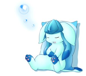 Rating: Safe Score: 0 Tags: ambiguous_gender blue_body blue_fur blue_skin bubble canid canine e621 eeveelution eyes_closed feral fur generation_4_pokemon glaceon mammal nintendo open_mouth paws pillow pokemon pokemon_(species) simple_background sleeping solo tomcat_in_sky white_background User: bunchy7s