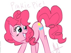 Rating: Safe Score: 0 Tags: 4:3 blue_eyes cutie_mark dogdaisypoodle e621 earth_pony equid equine female feral friendship_is_magic fur hair hasbro horse mammal my_little_pony pink_body pink_fur pink_hair pinkie_pie_(mlp) pony raised_tail simple_background smile solo tail white_background User: bunchy7s