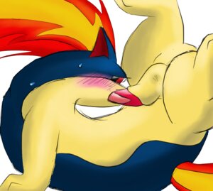 Rating: Explicit Score: 0 Tags: auto_penis_lick autofellatio blush bodily_fluids e621 erection feral fire generation_2_pokemon genitals l-foxx licking male masturbation nintendo oral oral_masturbation oral_penetration penetration penile penile_masturbation penis pokemon pokemon_(species) quilava self_lick solo sweat tongue tongue_out User: bunchy7s