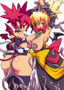 Rating: Questionable Score: 0 Tags: armwear big_breasts blonde_hair breasts butt clothing demon disgaea duo e621 ear_piercing elbow_gloves etna_(disgaea) female gloves hair handwear huge_breasts humanoid humanoid_pointy_ears legwear membrane_(anatomy) membranous_wings nipples nippon_ichi_software not_furry open_mouth piercing pointy_ears red_eyes red_hair rozalin shortstack spade_tail tail tentacles thigh_highs wings さくえもん_(artist) User: bunchy7s