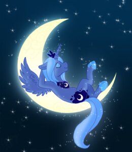 Rating: Safe Score: 0 Tags: blue_body blue_feathers blue_hair cartoonlion crescent_moon crown detailed_background e621 equid equine feathered_wings feathers female feral friendship_is_magic hair hasbro headgear horn mammal moon my_little_pony mythological_creature mythological_equine mythology princess_luna_(mlp) solo space star tail toony winged_unicorn wings User: bunchy7s