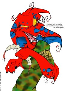 Rating: Questionable Score: 0 Tags: 2003 anthro blue_nose camo camo_print character_request claws clothing crux dated digital_drawing_(artwork) digital_media_(artwork) e621 fangs female fur glamfur holding_object insane looking_aside o_0 pupils red_body red_fur sandra_kjellstrom sharp_teeth shirt simple_background small_pupils solo sparklefur spine spoon_army t-shirt teeth topwear white_background yellow_eyes User: bunchy7s Rating: Questionable Score: 0 Tags: 2003 anthro blue_nose camo camo_print character_request claws clothing crux dated digital_drawing_(artwork) digital_media_(artwork) e621 fangs female fur glamfur holding_object insane looking_aside o_0 pupils red_body red_fur sandra_kjellstrom sharp_teeth shirt simple_background small_pupils solo sparklefur spine spoon_army t-shirt teeth topwear white_background yellow_eyes User: bunchy7s