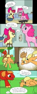 Rating: Safe Score: 0 Tags: apple_bloom_(mlp) applejack_(mlp) big_macintosh_(mlp) comic cutie_mark e621 earth_pony english_text equid equine female feral friendship_is_magic fur grass group hasbro hi_res horse male mammal my_little_pony pink_body pink_fur pinkie_pie_(mlp) plant pony tail text tree valcron wood young young_feral User: bunchy7s