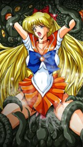 Rating: Explicit Score: 0 Tags: bishoujo_senshi_sailor_moon blonde_hair blue_eyes bow breasts choker clothing dai_13_kantai female hairbow highres human large_breasts minako_aino rape rule34 sailor_venus skirt straight_hair tentacle very_long_hair User: bunchy7s