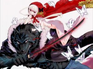 Rating: Questionable Score: 0 Tags: anthro arthropod big_bad_wolf blood bodily_fluids butterfly canid canine canis duo e621 fairy_tales female hair human insect katana lepidopteran little_red_riding_hood little_red_riding_hood_(copyright) male mammal melee_weapon nude red_eyes simple_background sword unknown_artist weapon white_background white_hair wolf User: bunchy7s