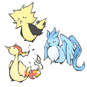 Rating: Safe Score: 0 Tags: 1:1 ambiguous_gender articuno avian beak bird chibi e621 european_mythology generation_1_pokemon greek_mythology group legendary_birds legendary_pokemon legendary_trio low_res moltres mythological_avian mythological_bird mythological_creature mythological_firebird mythology nintendo phoenix pokemon pokemon_(species) simple_background trio white_background zapdos 羽柳 User: bunchy7s