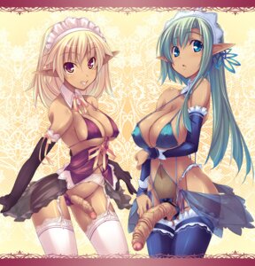 Rating: Explicit Score: 0 Tags: 2girls bikini blonde_hair blue_eyes bow breasts color dark_skin detached_sleeves elbow_gloves elf erect_nipples female foreskin futanari garter_belt garters gloves green_hair half-erect intersex large_breasts large_penis legwear long_hair multiple_females multiple_girls navel nipples original penis pointy_ears rule34 see-through shimakaze soundz_of_bell stockings swimsuit thighhighs uncensored uncircumcised yellow_eyes User: bunchy7s